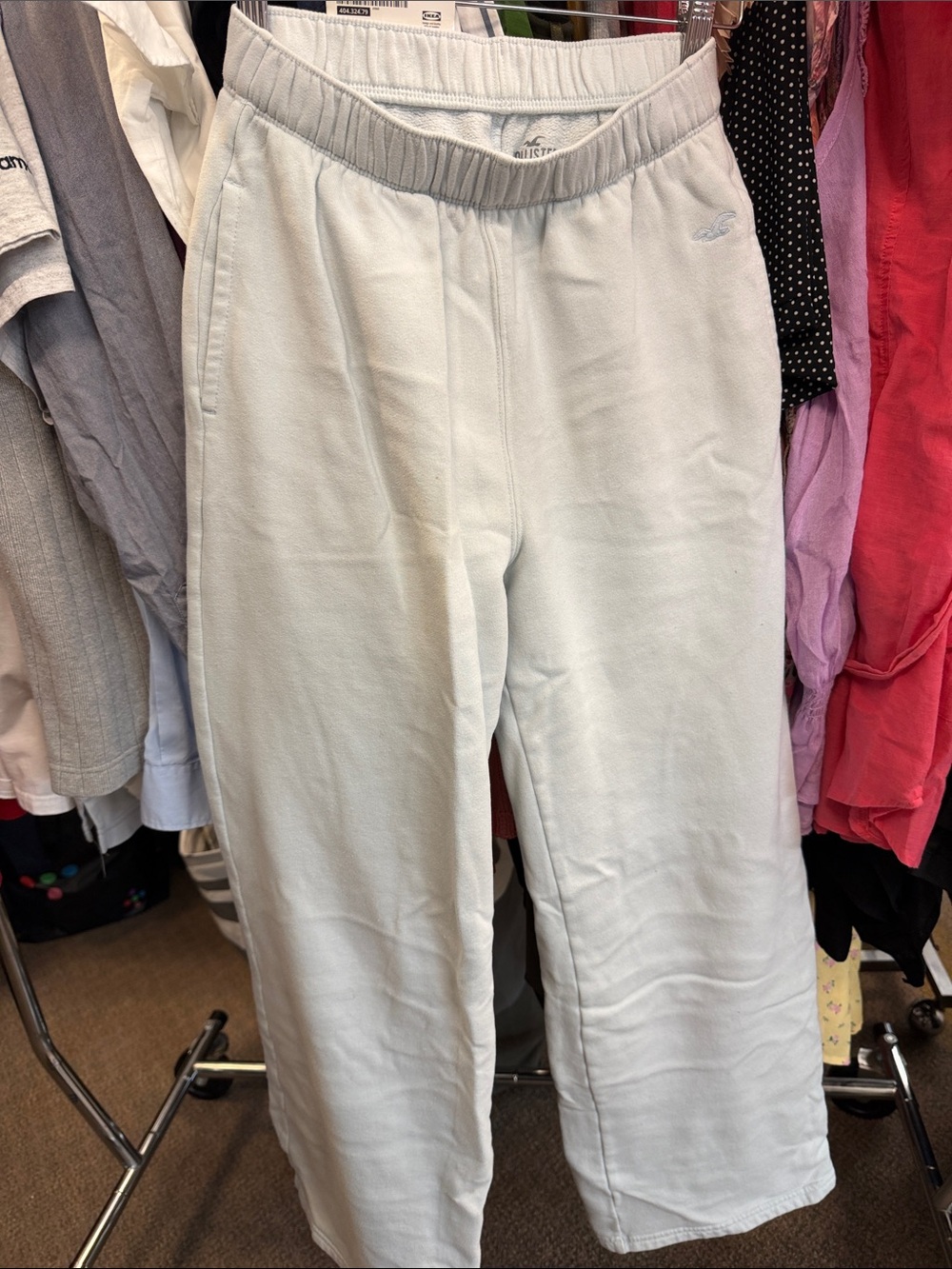 Hollister Light Gray Men's Sweatpants